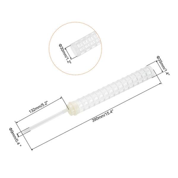 4Pcs 15.4" Plastic Plants Monstera Pole Climbing Plant Support Stakes